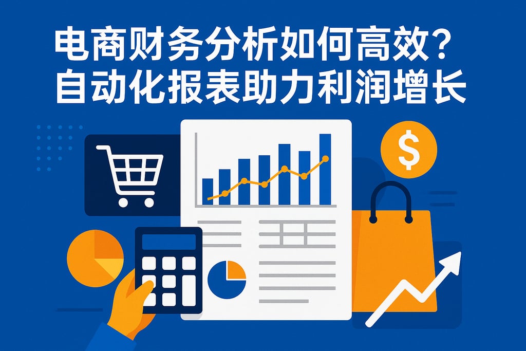 电商财务分析如何高效？自动化报表助力利润增长
