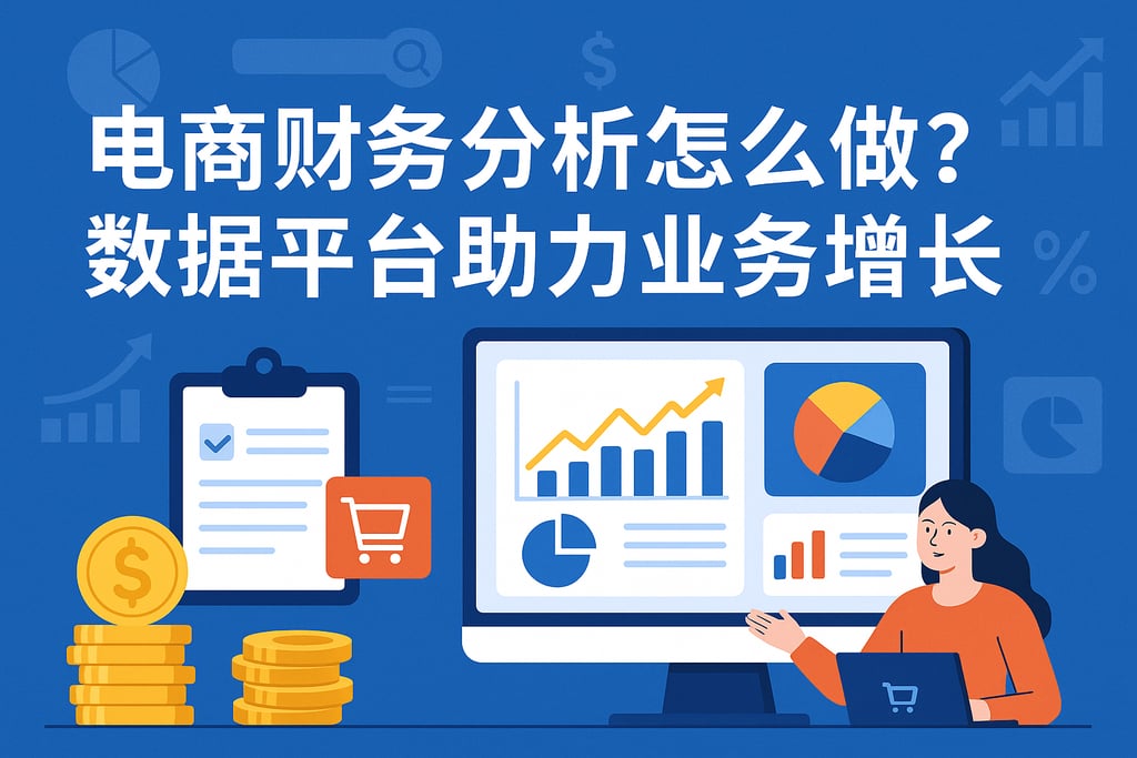 电商财务分析怎么做？数据平台助力业务增长