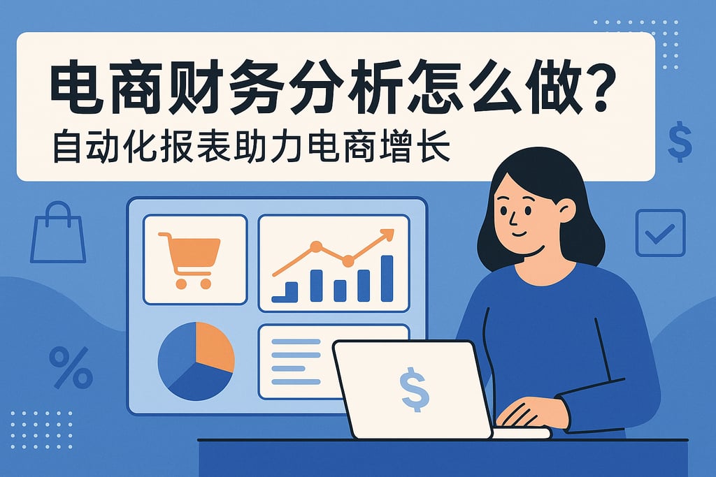 电商财务分析怎么做？自动化报表助力电商增长