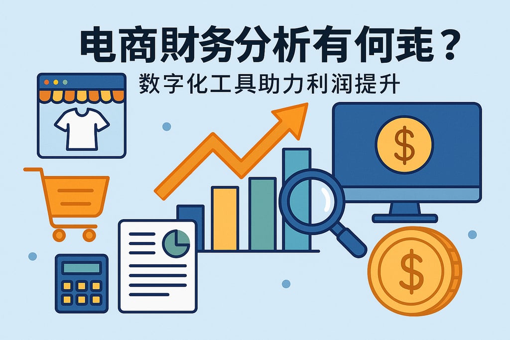 电商财务分析有何特点？数字化工具助力利润提升