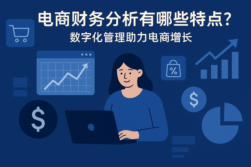电商财务分析有哪些特点？数字化管理助力电商增长