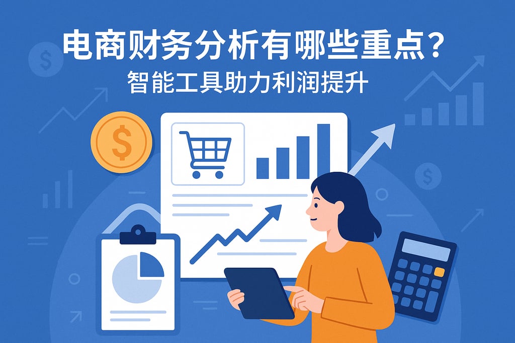 电商财务分析有哪些重点？智能工具助力利润提升