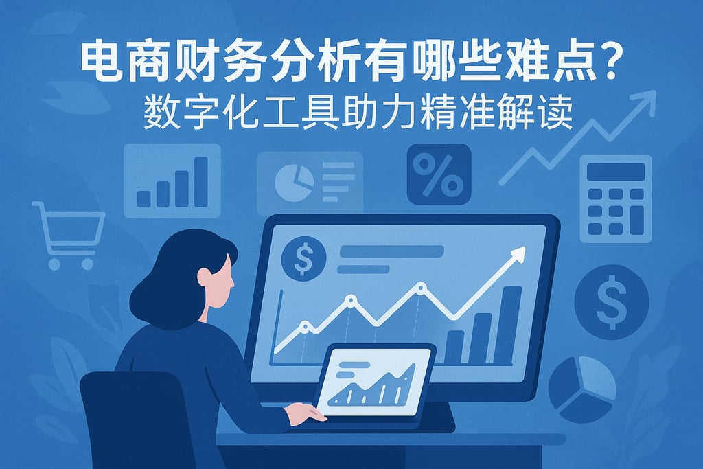 电商财务分析有哪些难点？数字化工具助力精准解读