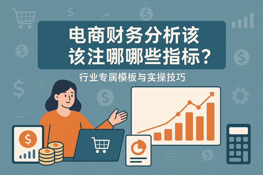 电商财务分析该关注哪些指标？行业专属模板与实操技巧
