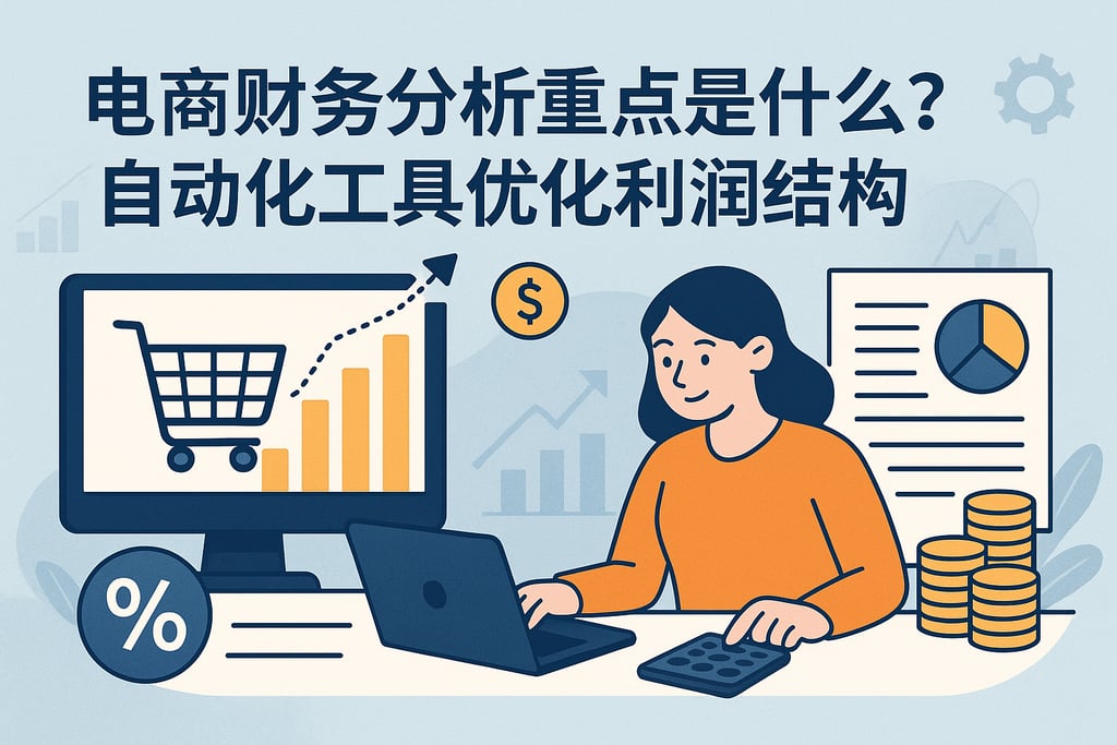 电商财务分析重点是什么？自动化工具优化利润结构