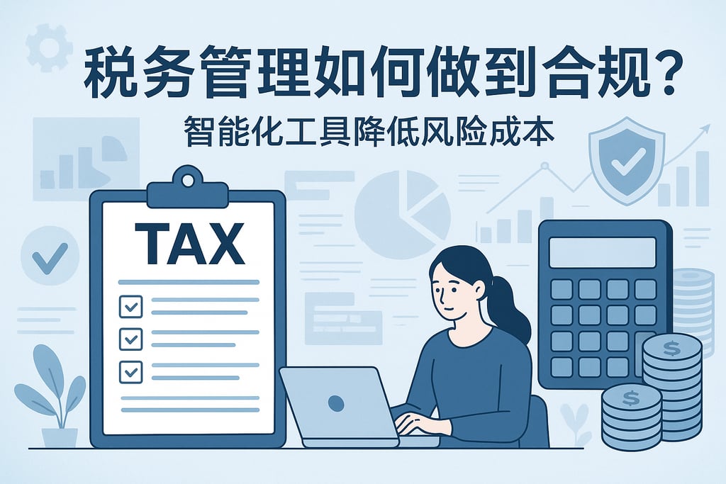 税务管理如何做到合规？智能化工具降低风险成本