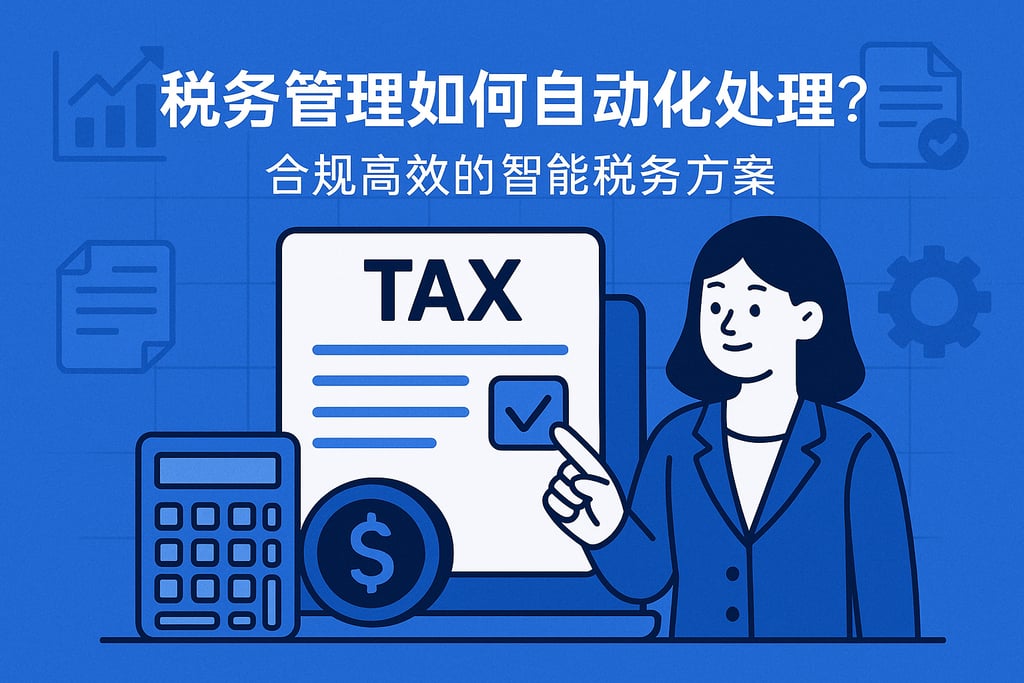 税务管理如何自动化处理？合规高效的智能税务方案