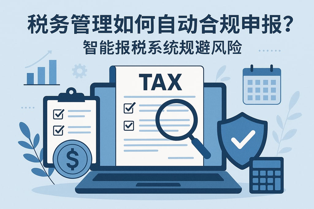 税务管理如何自动合规申报？智能报税系统规避风险