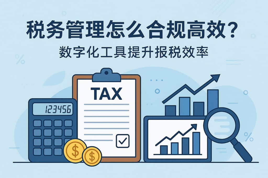 税务管理怎么合规高效？数字化工具提升报税效率