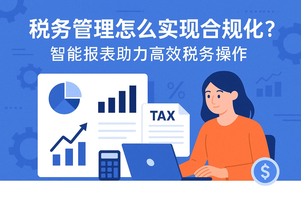 税务管理怎么实现合规化？智能报表助力高效税务操作