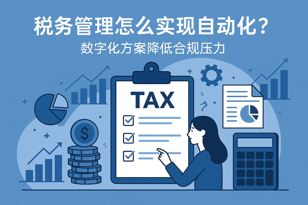 税务管理怎么实现自动化？数字化方案降低合规压力