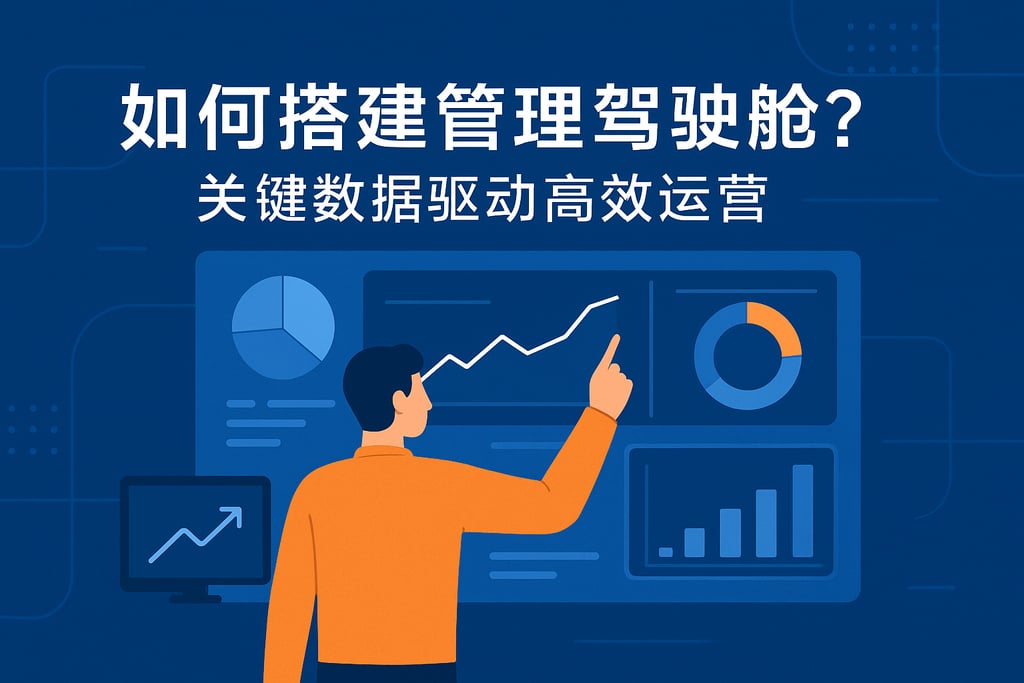 管理驾驶舱如何搭建？关键数据驱动高效运营