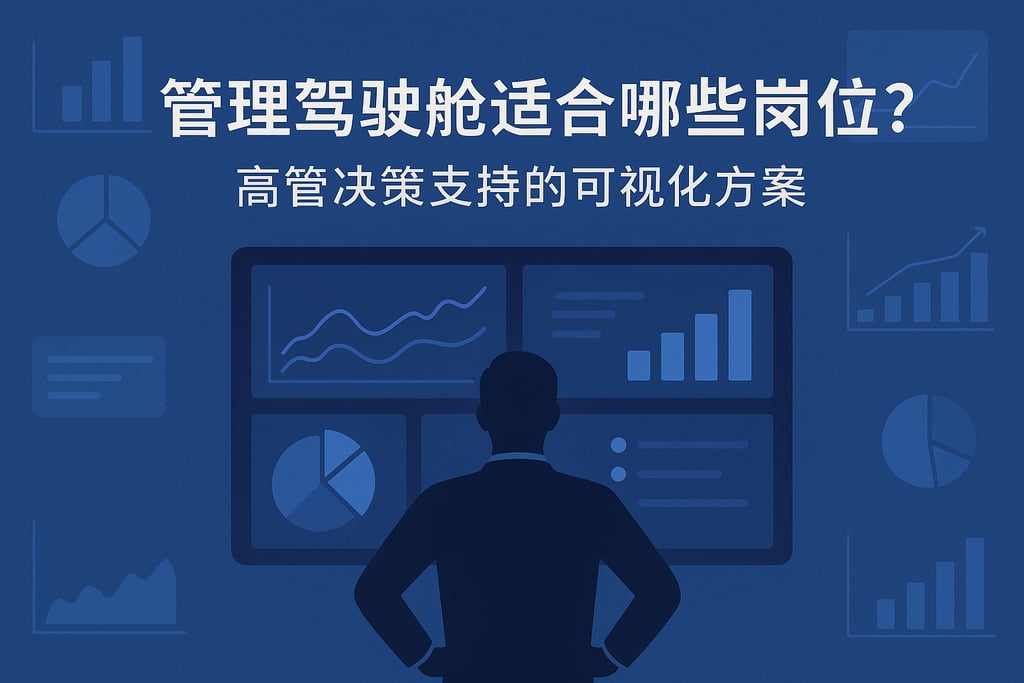 管理驾驶舱适合哪些岗位？高管决策支持的可视化方案