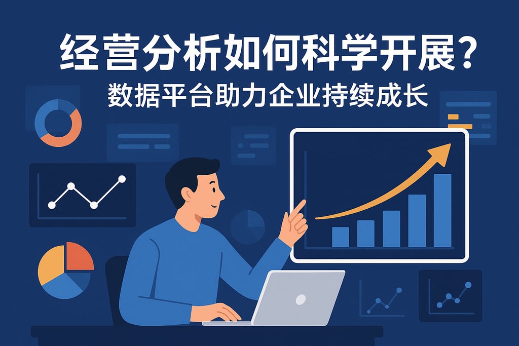 经营分析如何科学开展？数据平台助力企业持续成长