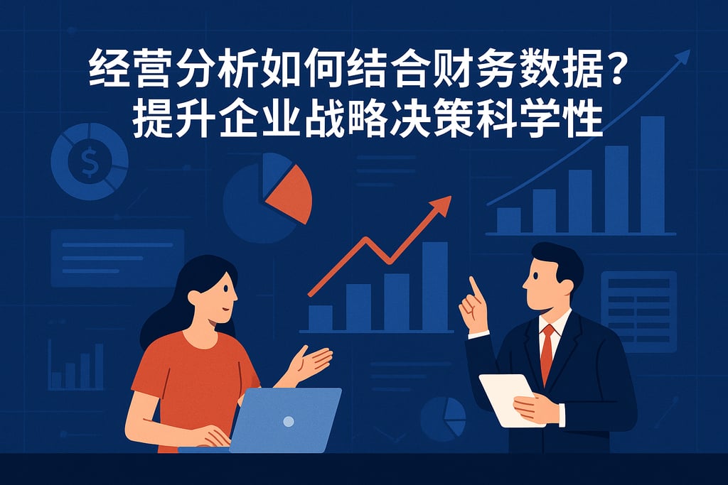 经营分析如何结合财务数据？提升企业战略决策科学性