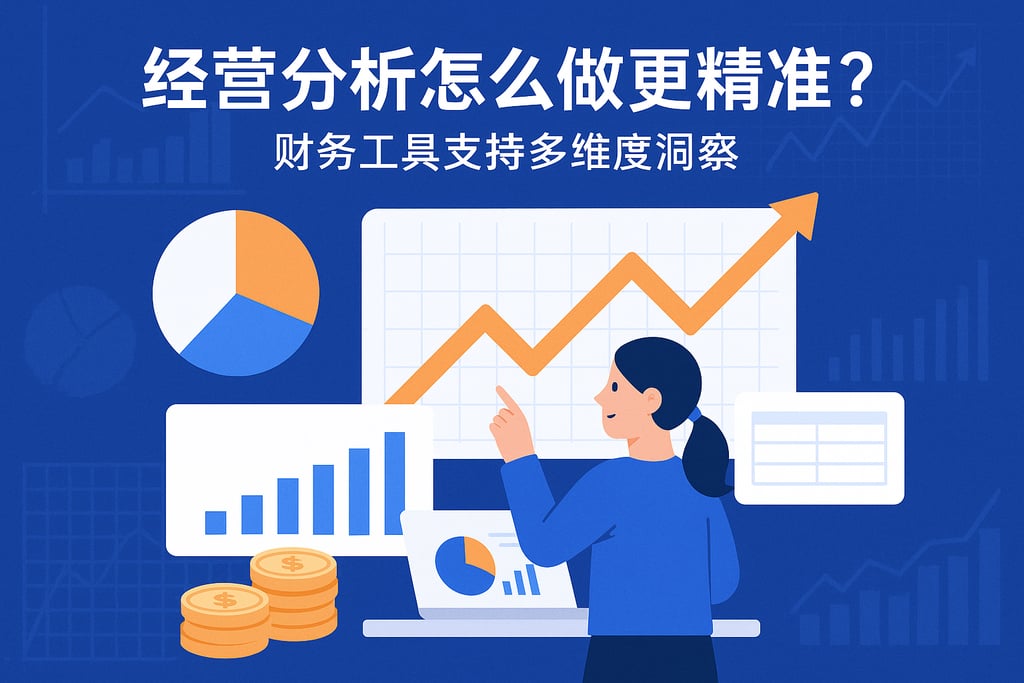 经营分析怎么做更精准？财务工具支持多维度洞察