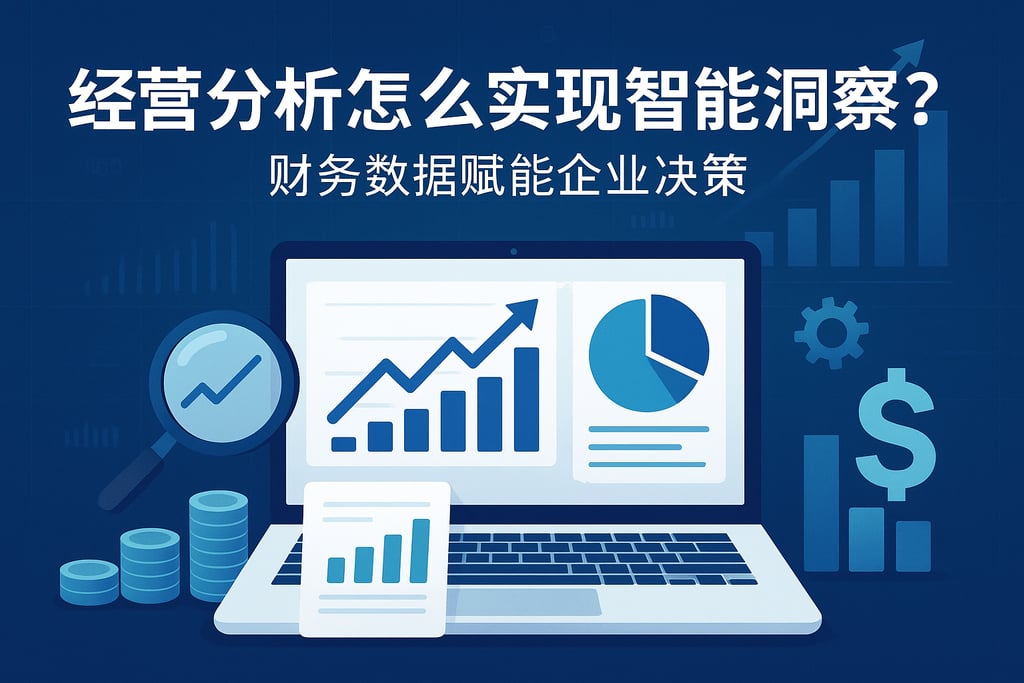 经营分析怎么实现智能洞察？财务数据赋能企业决策