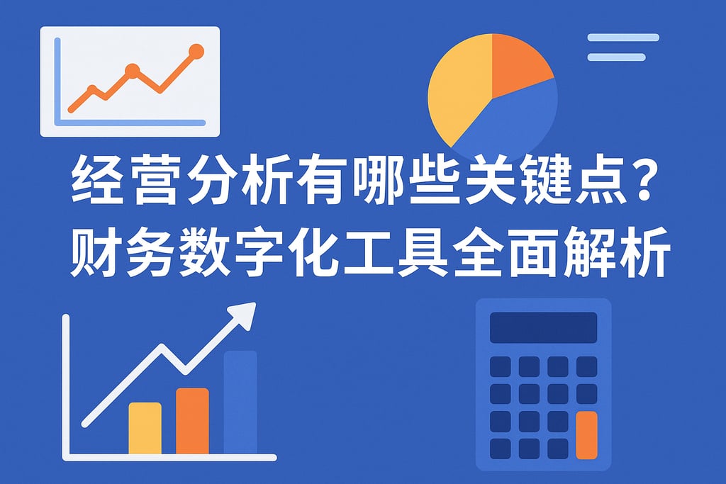 经营分析有哪些关键点？财务数字化工具全面解析