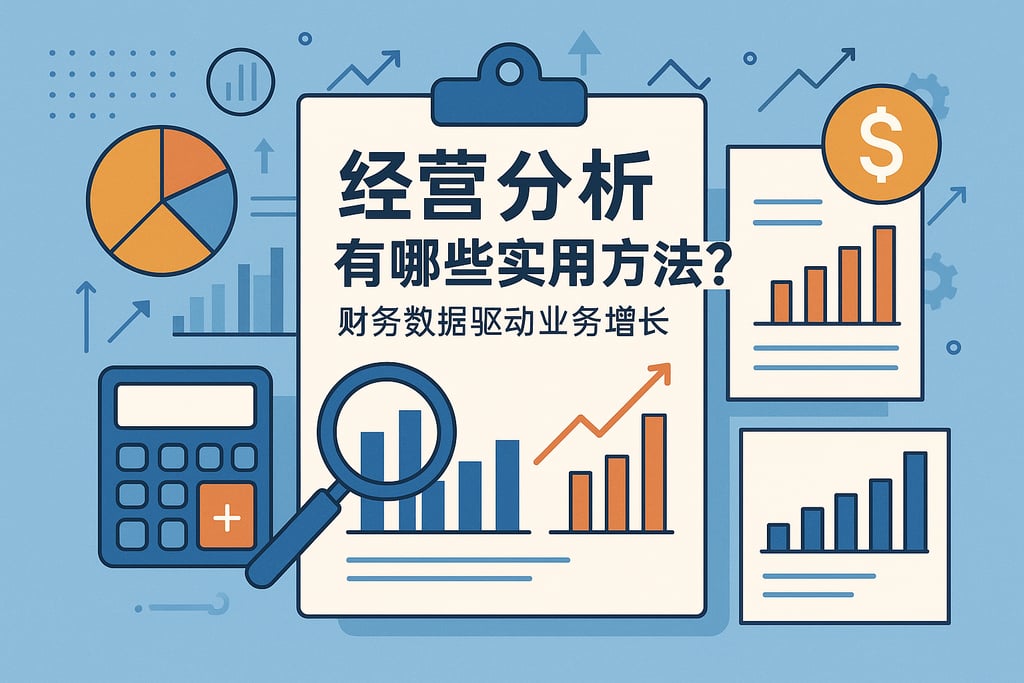经营分析有哪些实用方法？财务数据驱动业务增长
