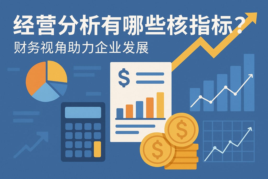 经营分析有哪些核心指标？财务视角助力企业发展