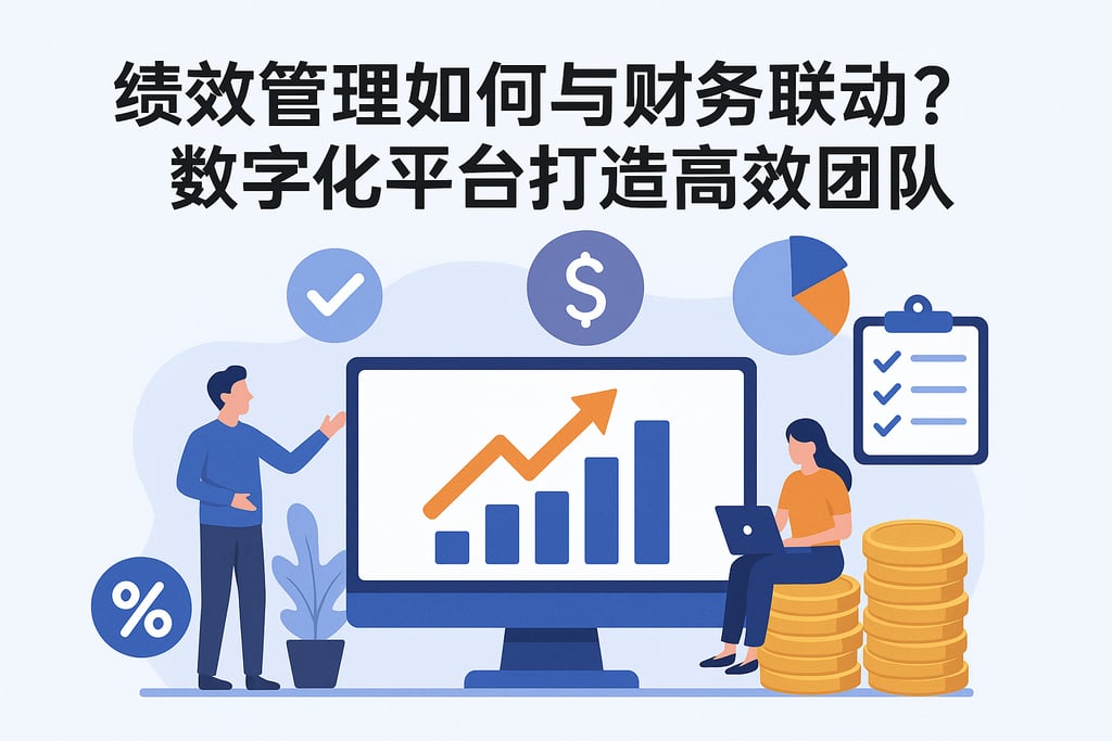 绩效管理如何与财务联动？数字化平台打造高效团队