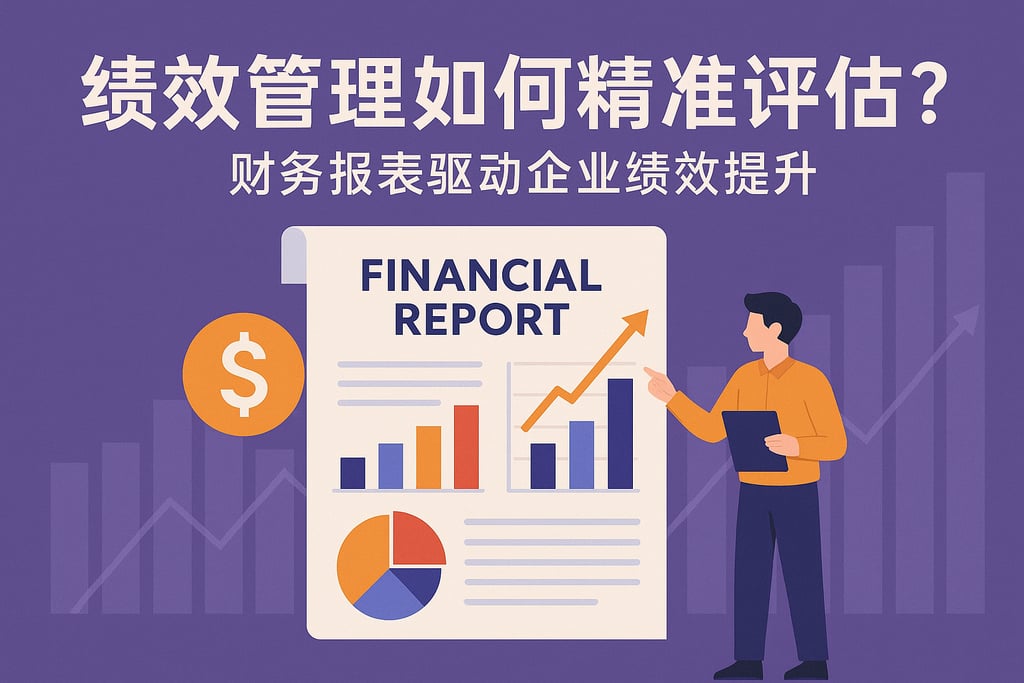 绩效管理如何精准评估？财务报表驱动企业绩效提升