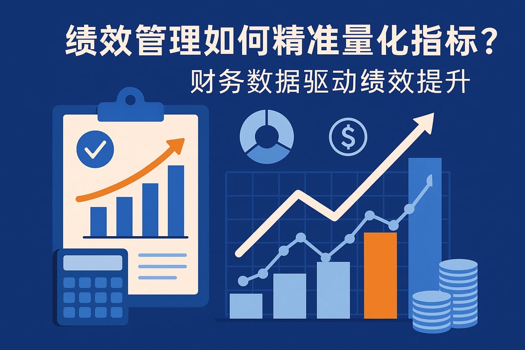 绩效管理如何精准量化指标？财务数据驱动绩效提升