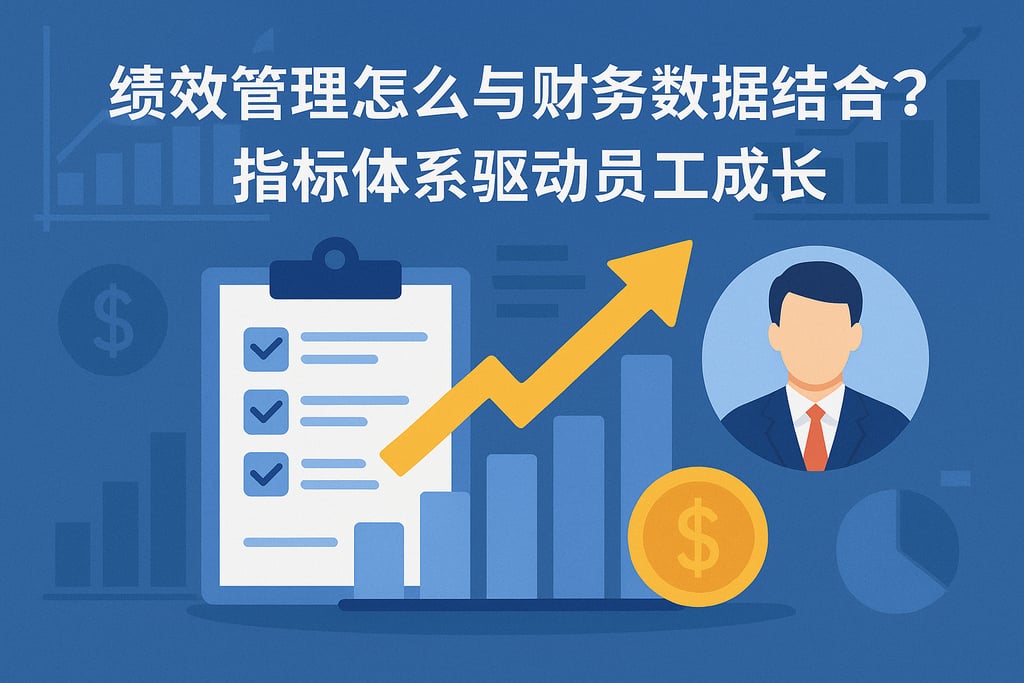 绩效管理怎么与财务数据结合？指标体系驱动员工成长