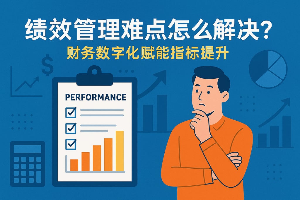 绩效管理难点怎么解决？财务数字化赋能指标提升