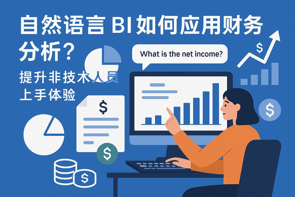 自然语言BI如何应用财务分析？提升非技术人员上手体验