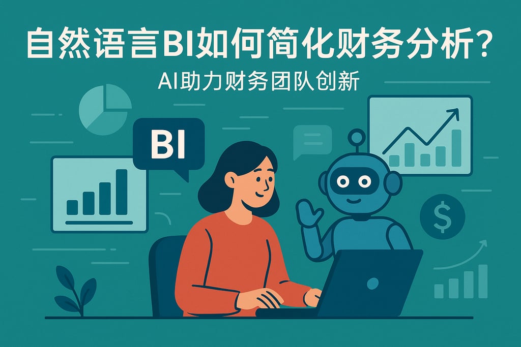 自然语言BI如何简化财务分析？AI助力财务团队创新