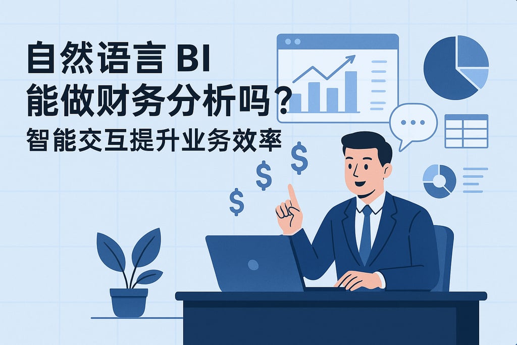 自然语言BI能做财务分析吗？智能交互提升业务效率