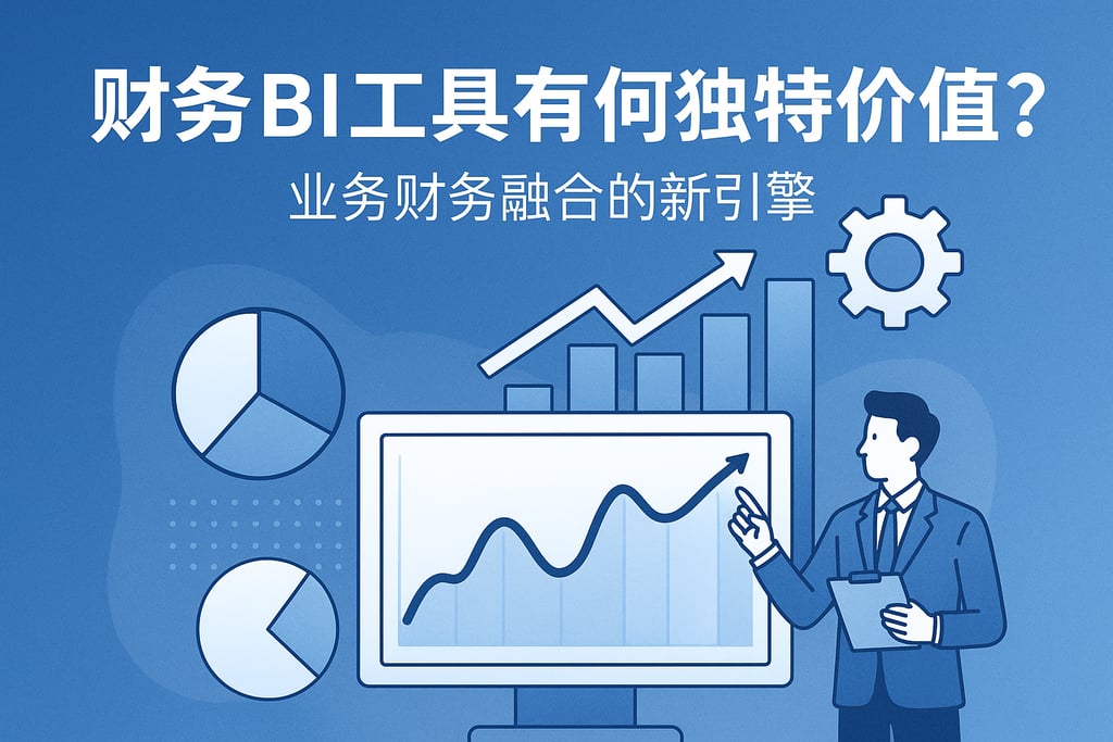 财务BI工具有什么独特价值？业务财务融合的新引擎
