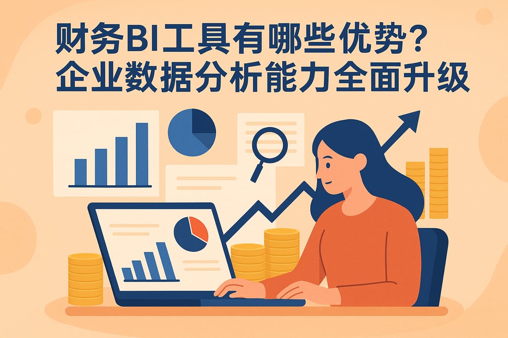 财务BI工具有哪些优势？企业数据分析能力全面升级