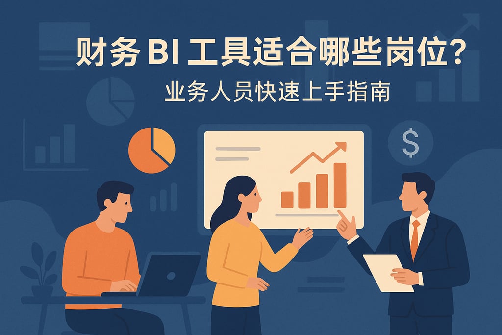 财务BI工具适合哪些岗位？业务人员快速上手指南