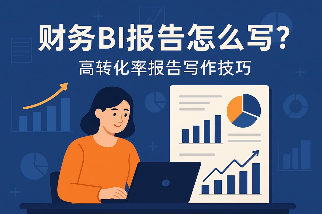 财务BI报告怎么写？高转化率报告写作技巧