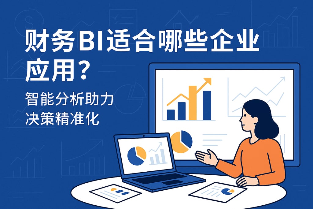 财务BI适合哪些企业应用？智能分析助力决策精准化