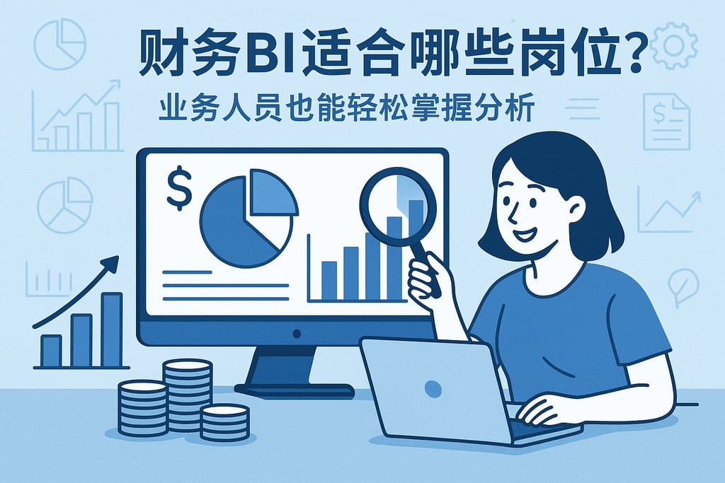 财务BI适合哪些岗位？业务人员也能轻松掌握分析