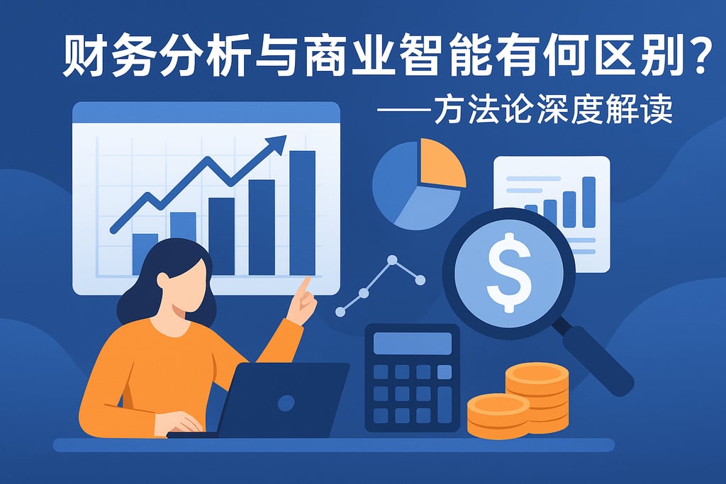 财务分析与商业智能有何区别？方法论深度解读