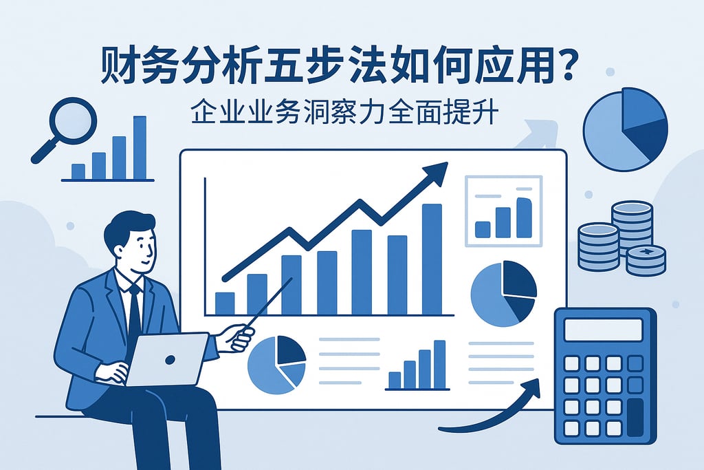 财务分析五步法如何应用？企业业务洞察力全面提升