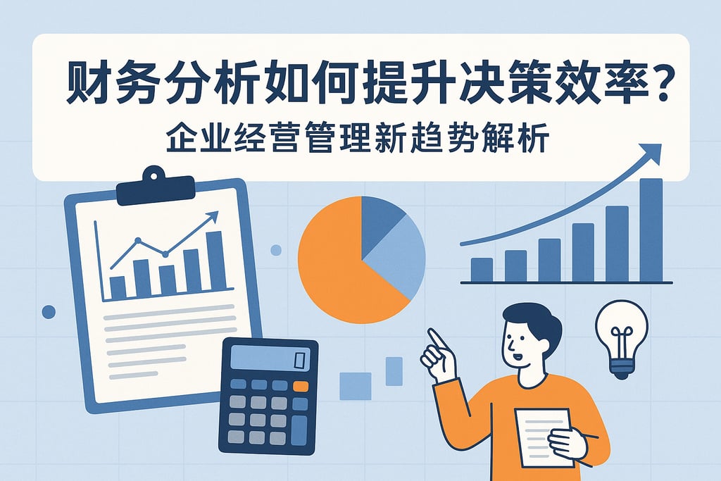 财务分析如何提升决策效率？企业经营管理新趋势解析