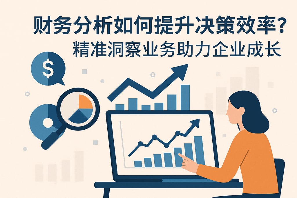 财务分析如何提升决策效率？精准洞察业务助力企业成长