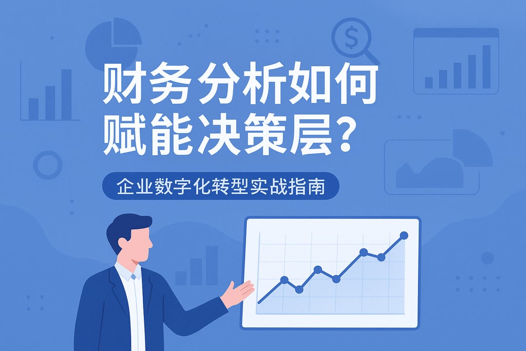 财务分析如何赋能决策层？企业数字化转型实战指南