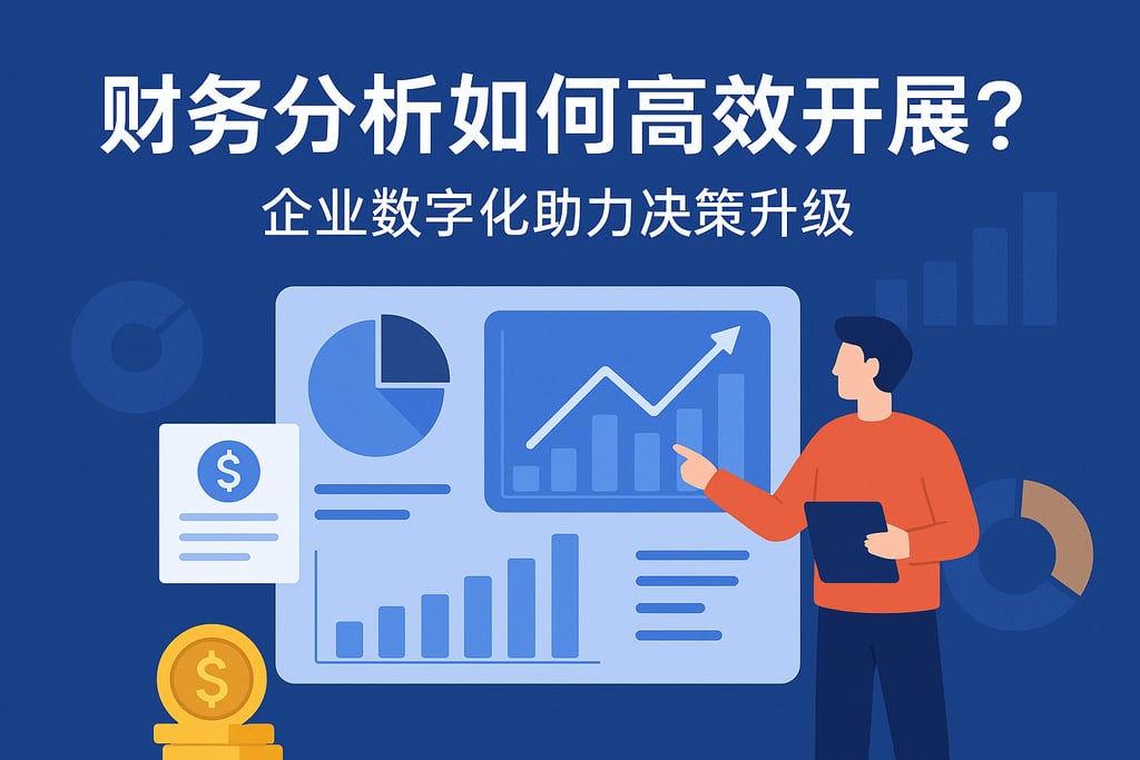 财务分析如何高效开展？企业数字化助力决策升级