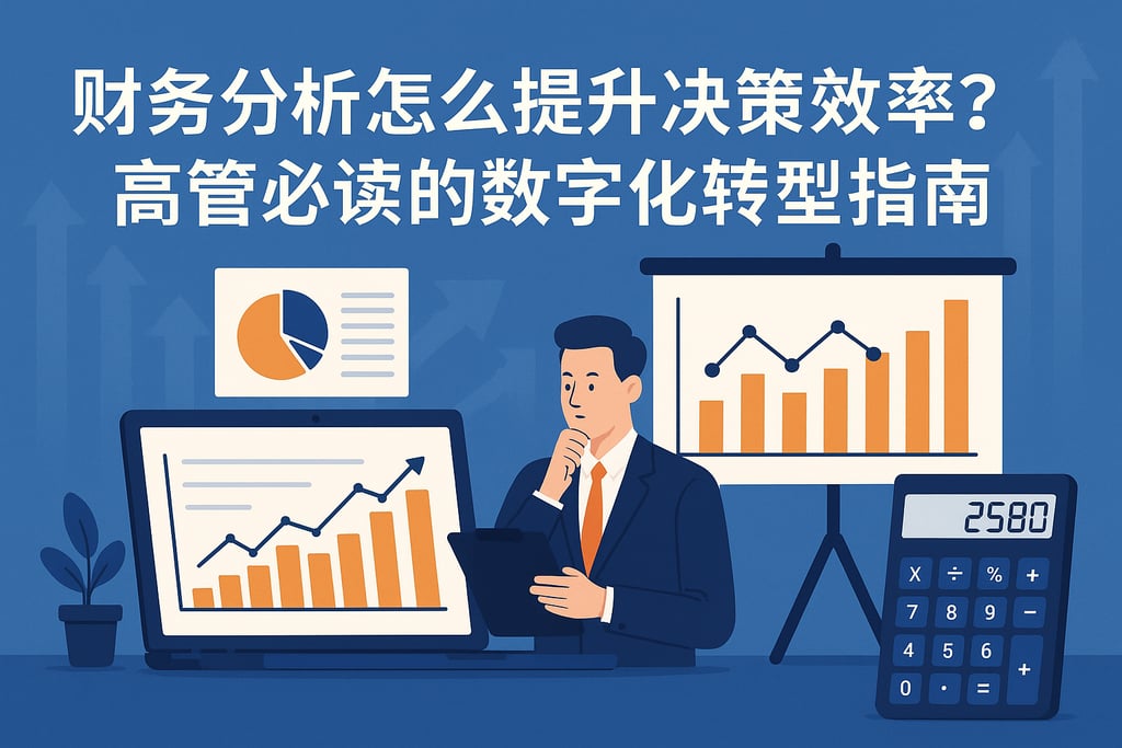 财务分析怎么提升决策效率？高管必读的数字化转型指南