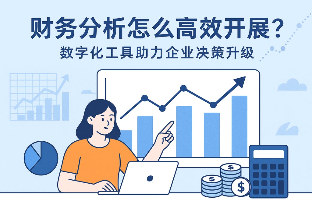 财务分析怎么高效开展？数字化工具助力企业决策升级