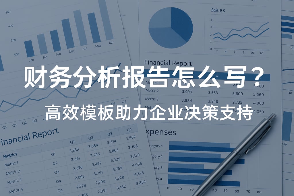 财务分析报告怎么写？高效模板助力企业决策支持