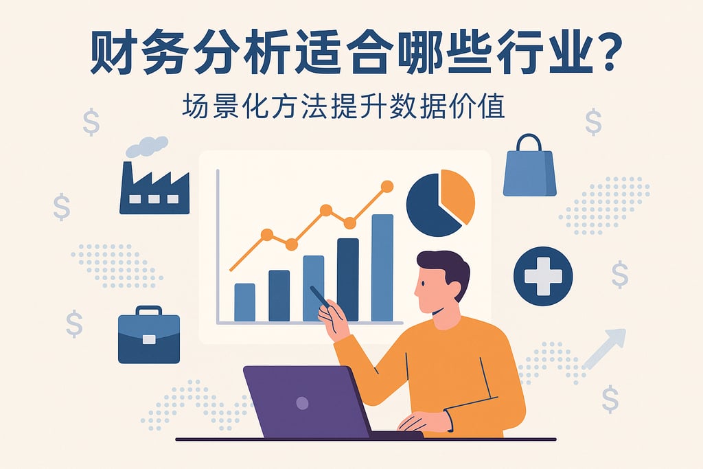 财务分析适合哪些行业？场景化方法提升数据价值