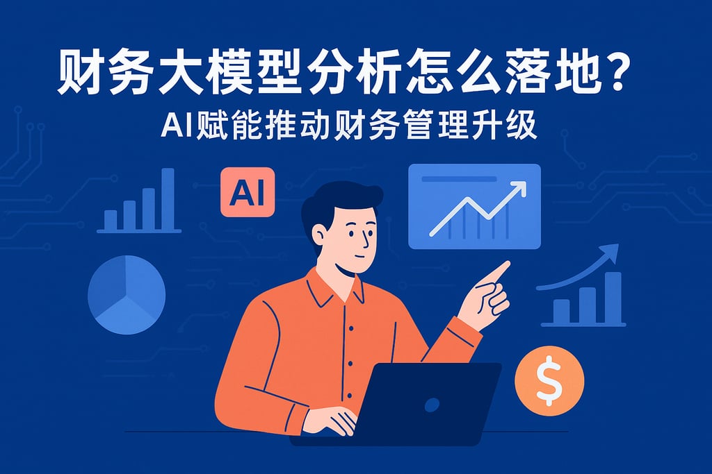 财务大模型分析怎么落地？AI赋能推动财务管理升级