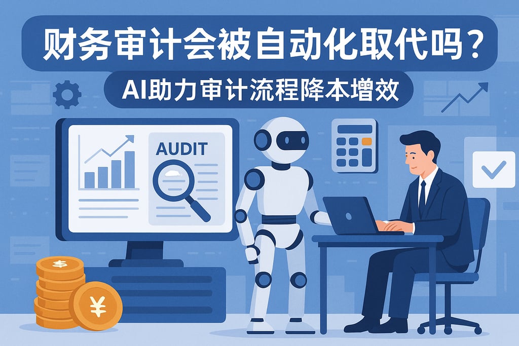 财务审计会被自动化取代吗？AI助力审计流程降本增效